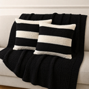 Kit Manta Tricot Decorativa